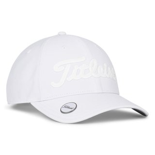 Titleist Players Ball Marker herr keps, vit/vit