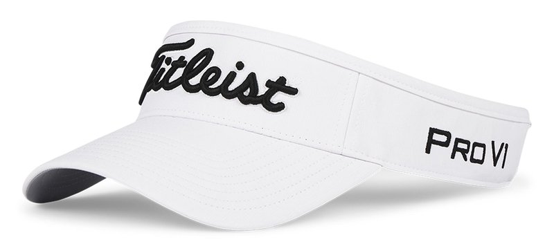 Titleist Tour Performance herr visir, vit/svart