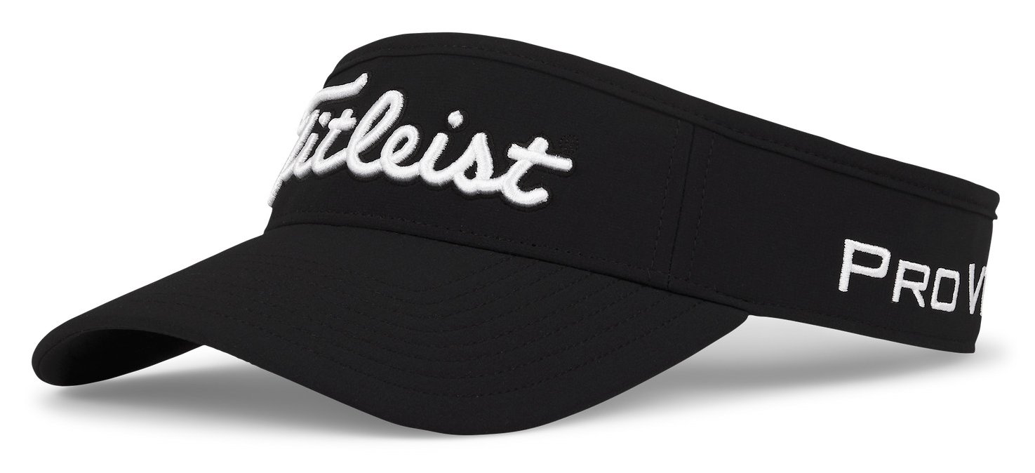 Titleist Tour Performance herr visir, svart/vit