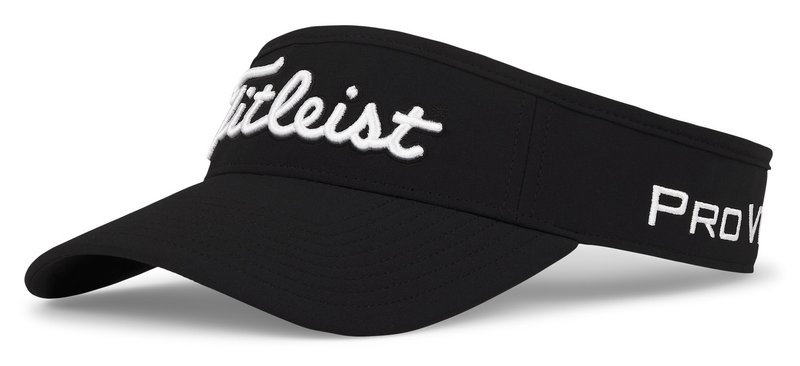 Titleist Tour Performance herr visir, svart/vit