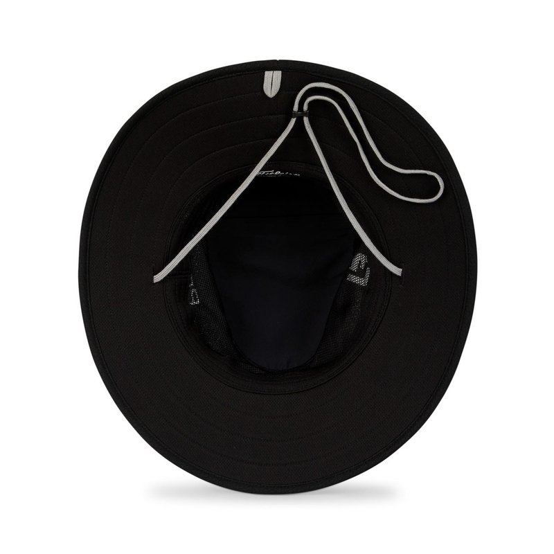 Titleist Tour Aussie herr bucket hat, svart/vit