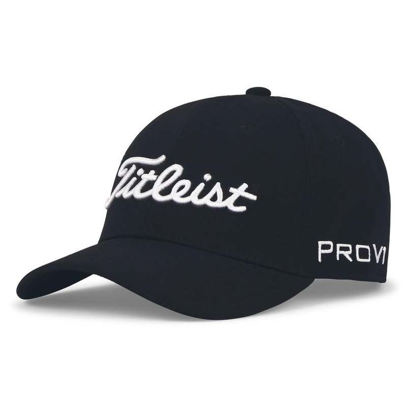 Titleist Junior Tour Performance junior keps, svart/vit