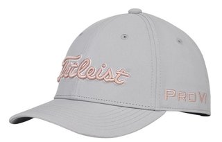 Titleist Junior Tour Performance junior keps, grå/soft pink
