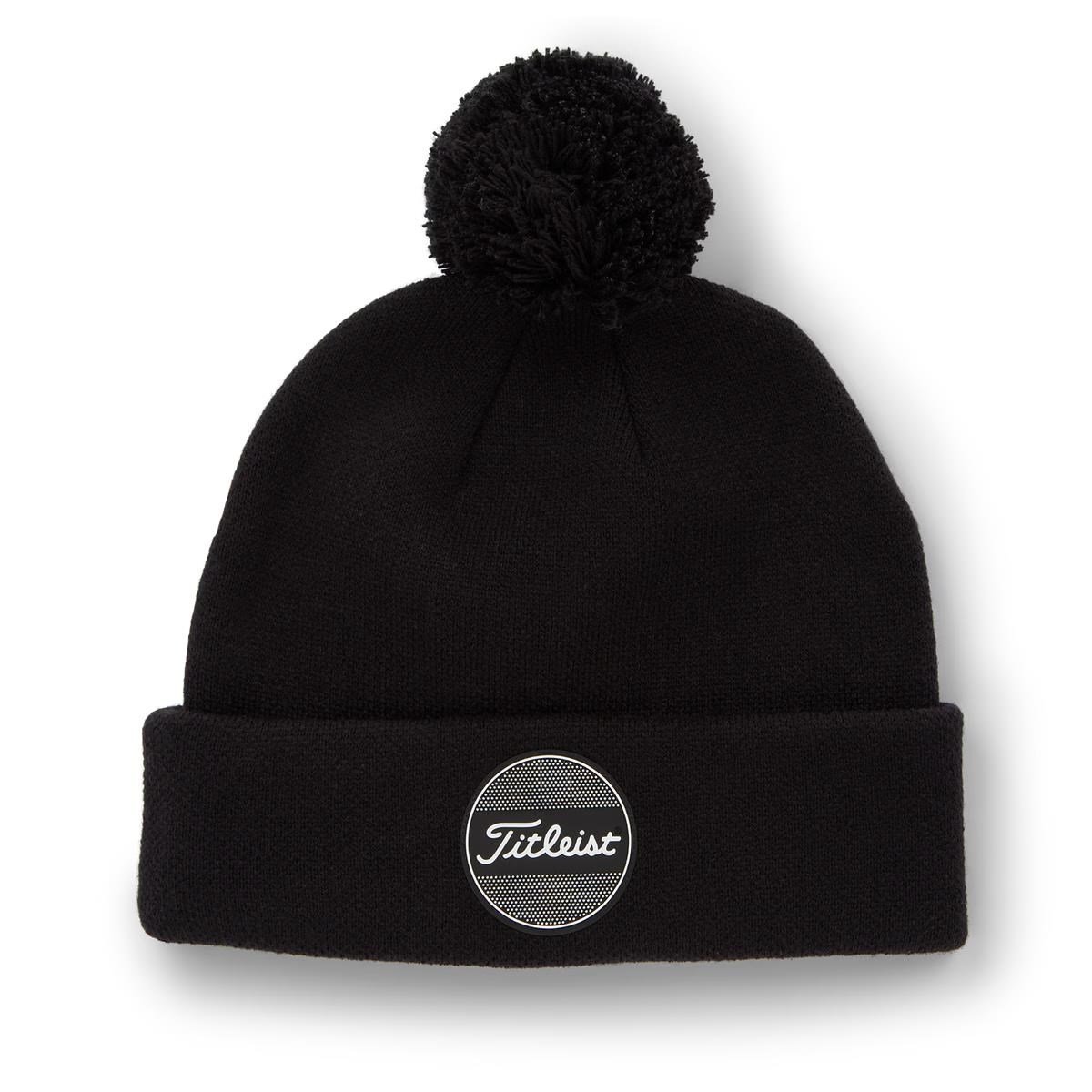 Titleist Boardwalk Pom Pom vintermössa, svart