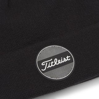Titleist Boardwalk Pom Pom vintermössa, svart