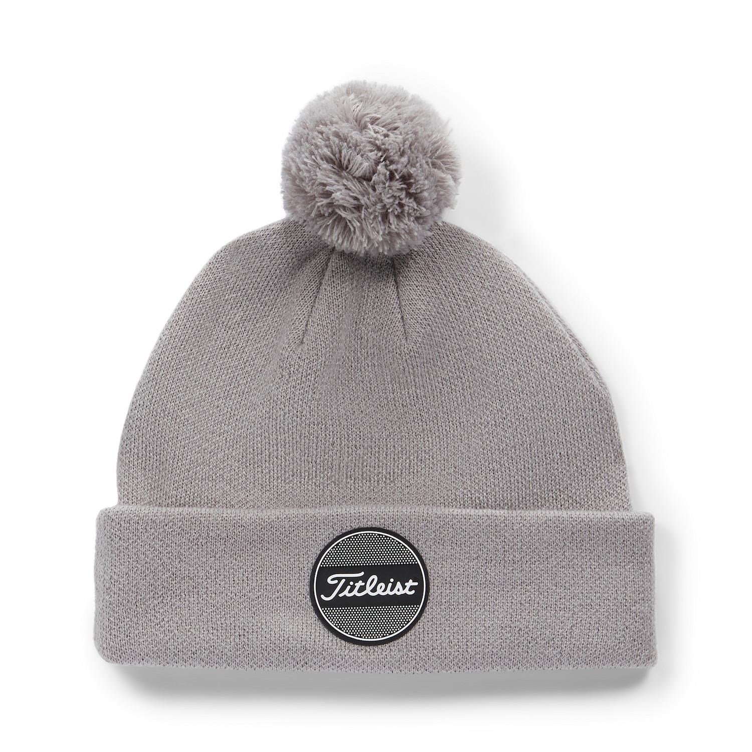 Titleist Boardwalk Pom Pom herr vintermössa, grå