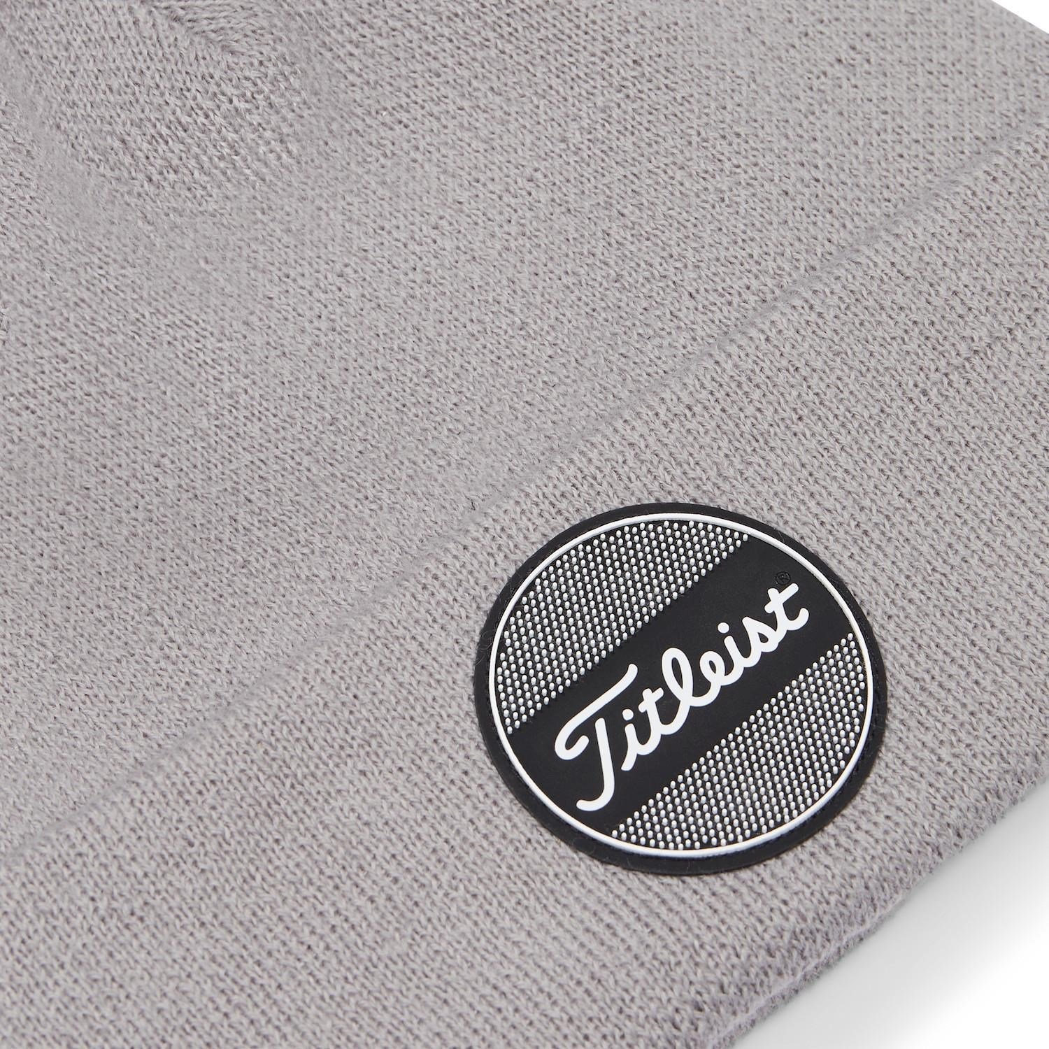 Titleist Boardwalk Pom Pom herr vintermössa, grå