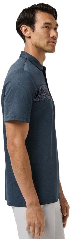 Travis Mathew Good Good Acropolis herr polo, mood indigo/vintage indigo