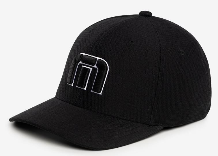 Travis Mathew B-Bahamas Fitted herr keps, svart
