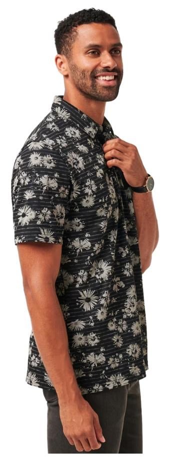 Travis Mathew Shaved Grove herr polo, svart