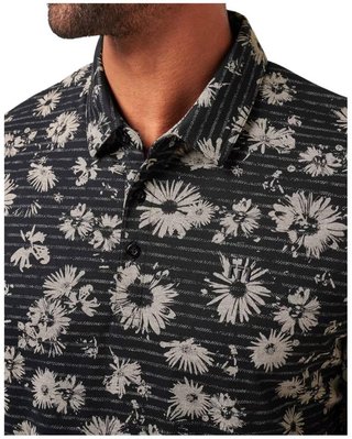 Travis Mathew Shaved Grove herr polo, svart