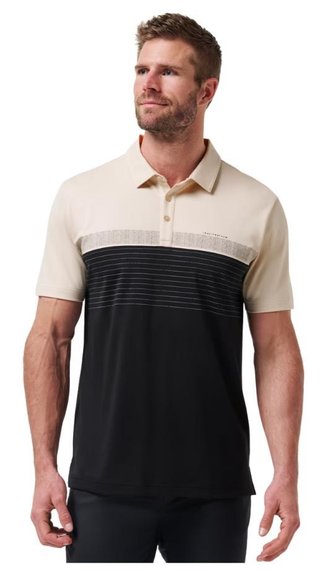 Travis Mathew Hang Glide herr polo, italian sand