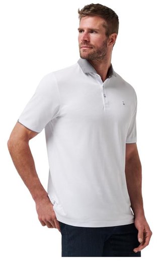 Travis Mathew Reservation Number herr polo, vit