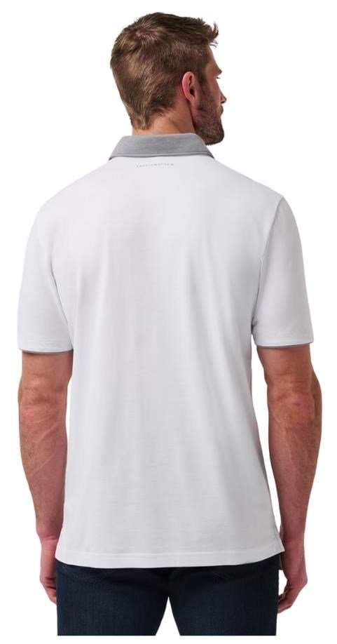 Travis Mathew Reservation Number herr polo, vit