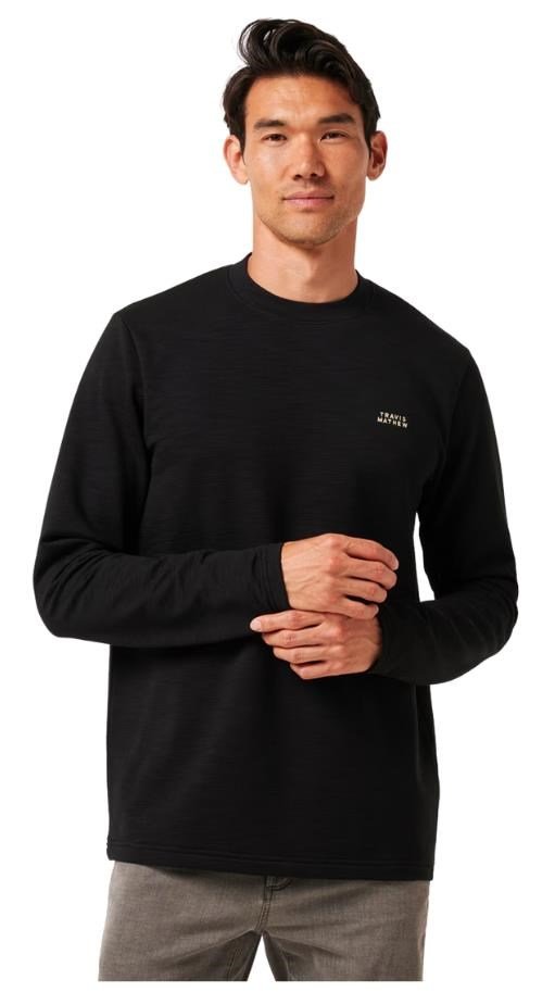 Travis Mathew Man About Town herr sweatshirt, svart