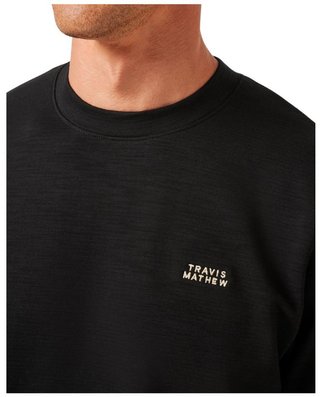 Travis Mathew Man About Town herr sweatshirt, svart