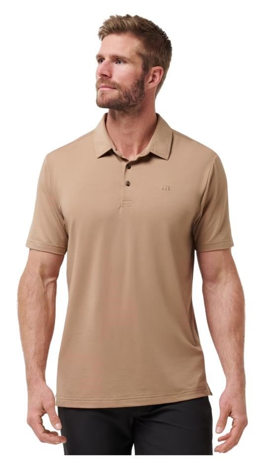 Travis Mathew Featherweight herr polo, portabella