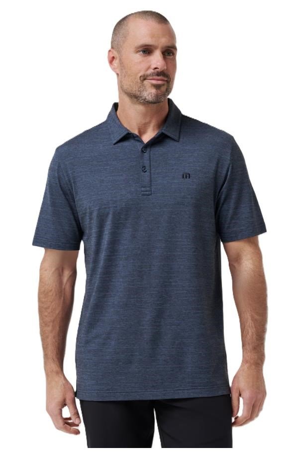 Travis Mathew The heater herr polo, vintage indigo/black