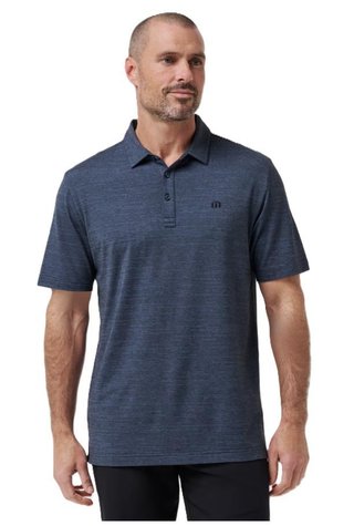 Travis Mathew The heater herr polo, vintage indigo/black