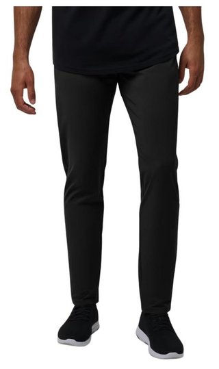 Travis Mathew Open To Close Tech Chino herr byxor, svarta