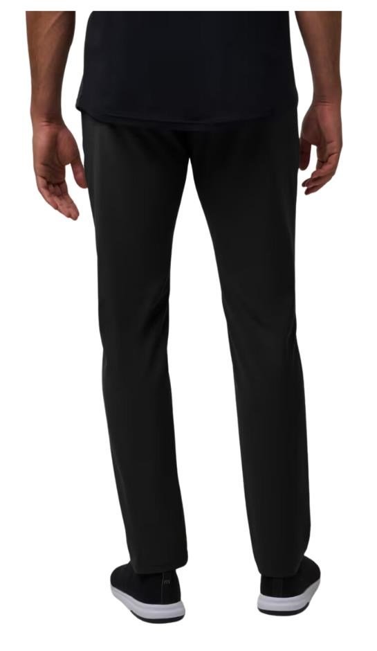 Travis Mathew Open To Close Tech Chino herr byxor, svarta