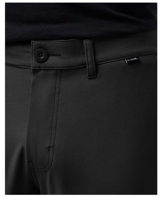 Travis Mathew Open To Close Tech Chino herr byxor, svarta