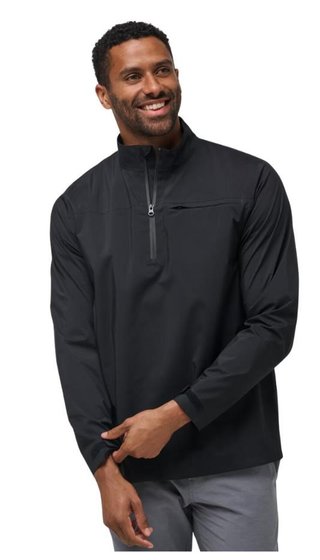 Travis Mathew On Course herr jacka, svart