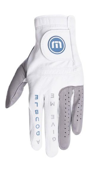 Travis Mathew Double Me 2.0 herr golfhandske, vit