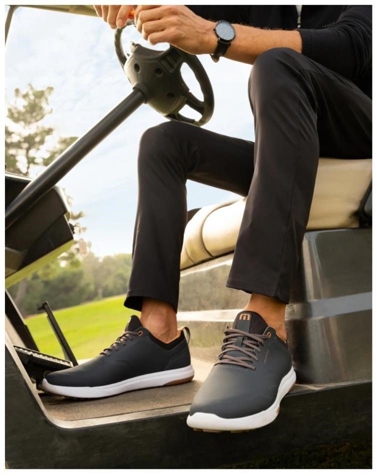 Travis Mathew The Daily Pro Plus herr golfskor, svarta