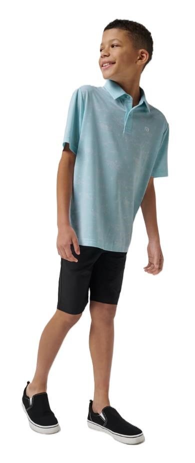 Travis Mathew TROPICAL ROAD junior polotröja, cory blue