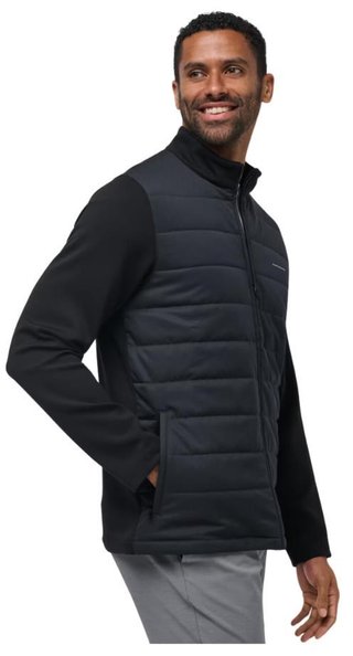 Travis Mathew Point of Sail Full Zip herr jacka, svart
