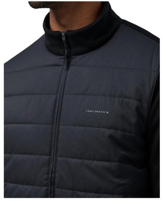 Travis Mathew Point of Sail Full Zip herr jacka, svart
