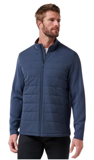 Travis Mathew Point of Sail Full-Zip herr jacka, mood indigo