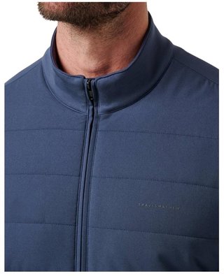 Travis Mathew Point of Sail Full-Zip herr jacka, mood indigo