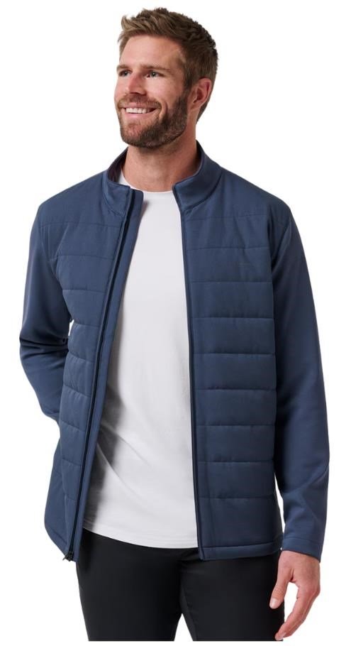 Travis Mathew Point of Sail Full-Zip herr jacka, mood indigo