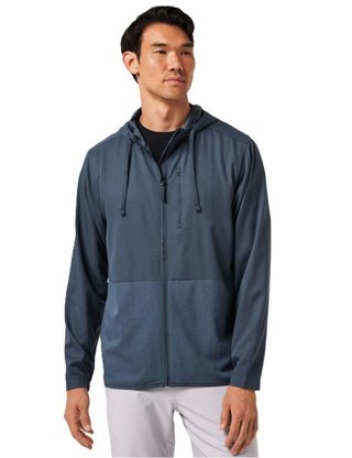 Travis Mathew Deepspace Full Zip herr hoodie, mood indigo/vintage indigo