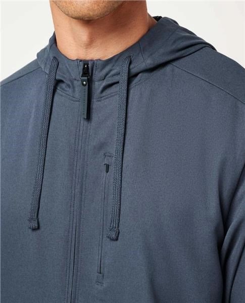 Travis Mathew Deepspace Full Zip herr hoodie, mood indigo/vintage indigo