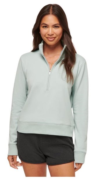 Travis Mathew Cloud Fleece Half-Zip damtröja, ether