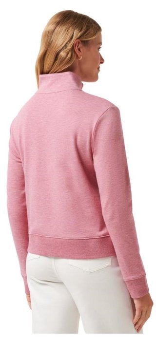 Travis Mathew Cloud Fleece Half-Zip damtröja, heather foxglove