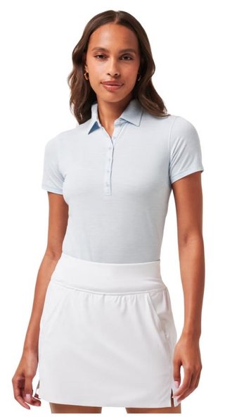 Travis Mathew Featherweight Active dampolo, heather kentucky blue