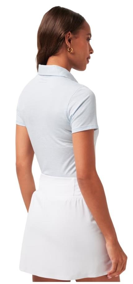 Travis Mathew Featherweight Active dampolo, heather kentucky blue