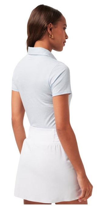 Travis Mathew Featherweight Active dampolo, heather kentucky blue