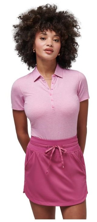 Travis Mathew Featherweight Active dampolo, heather red violet