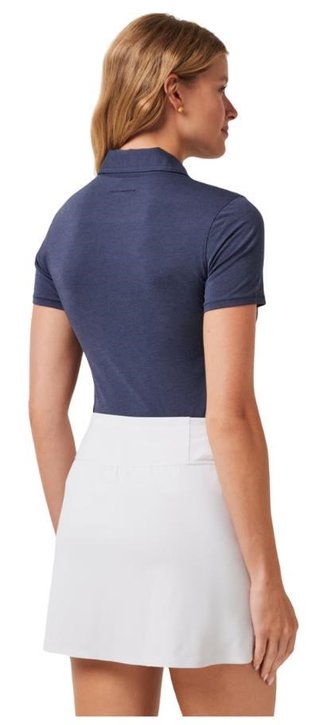 Travis Mathew Featherweight Active dam polo, heather navy blazer