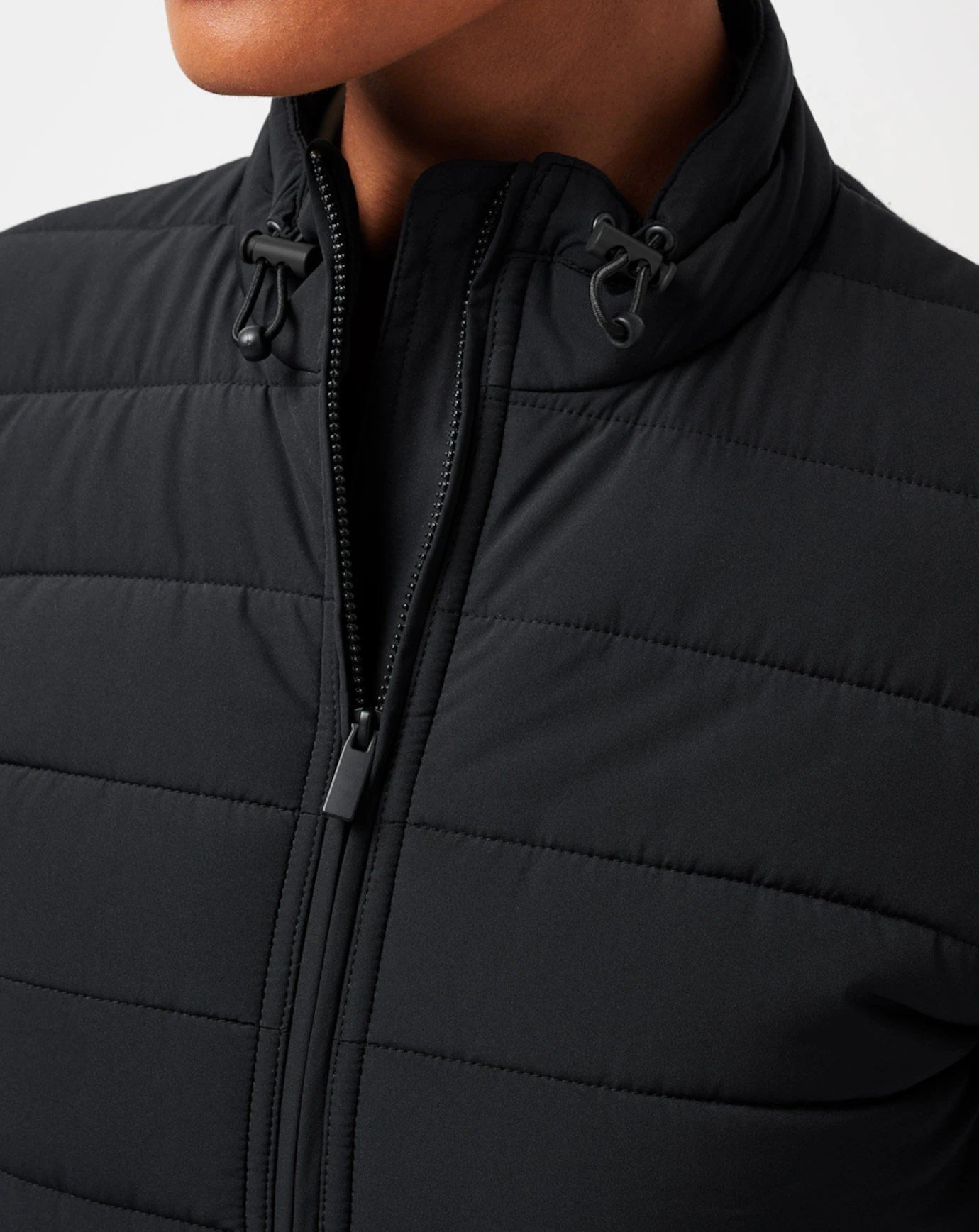 Travis Mathew Skyloft Soft Espresso Martini damjacka, heather black