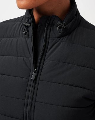 Travis Mathew Skyloft Soft Espresso Martini damjacka, heather black