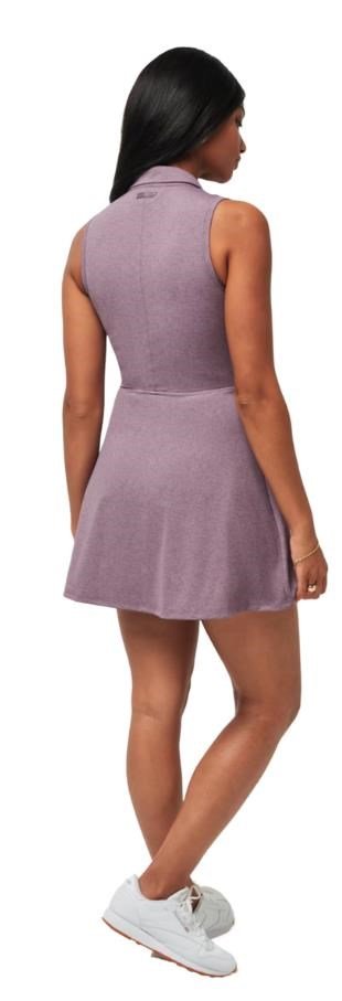 Travis Mathew Moveknit Sleeveless damklänning, heather moonscape