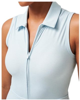Travis Mathew Moveknit Sleeveless damklänning, heather baby blue