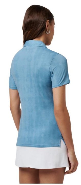 Travis Mathew Featherweight Active Printed dampolo, smoke blue multi