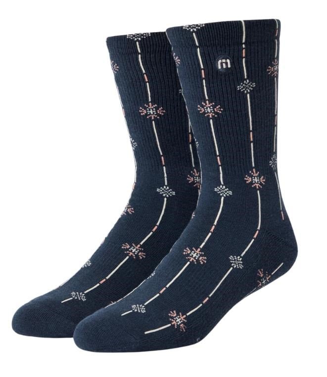 Travis Mathew Deco Crew strumpor, mood indigo
